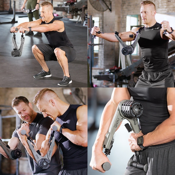 Four of the Nova Gym workouts