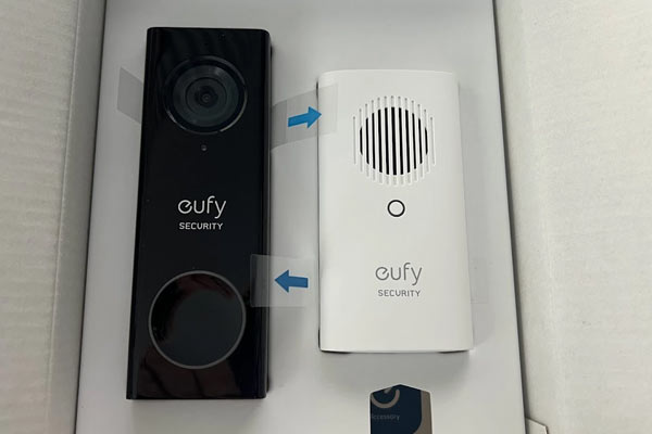 Replace ring doorbell with eufy 2k doorbell wired